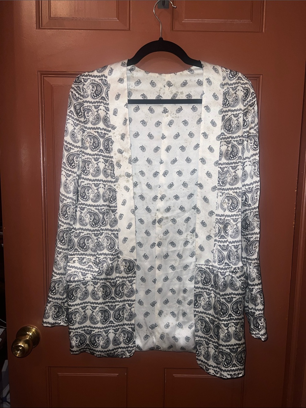 Pierre Balmain Paisley reversible Silk blazer jacket